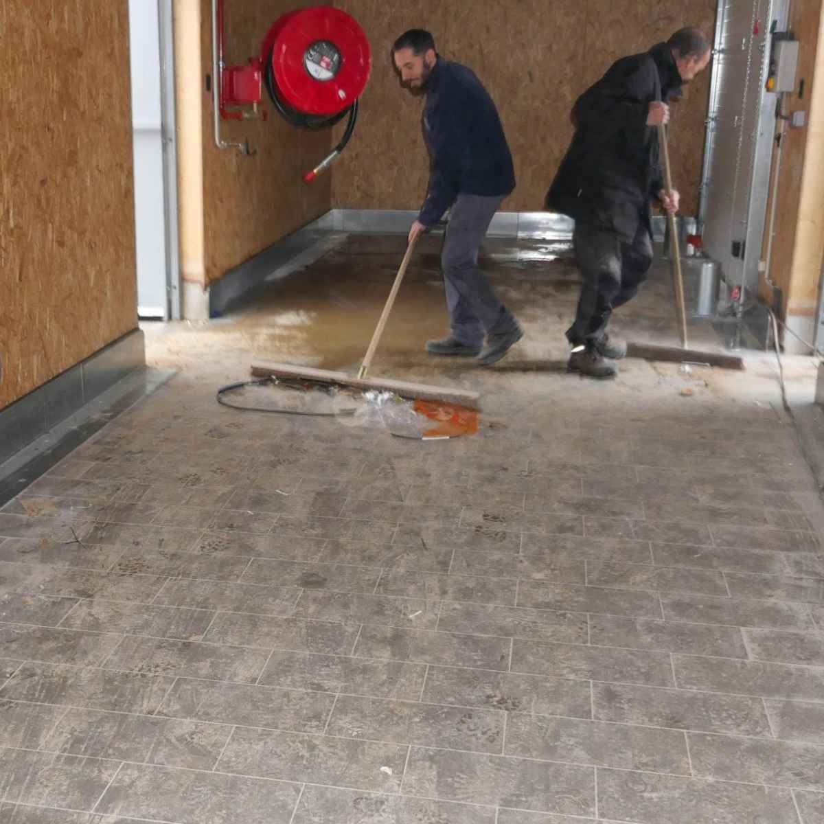 Nettoyage après travaux