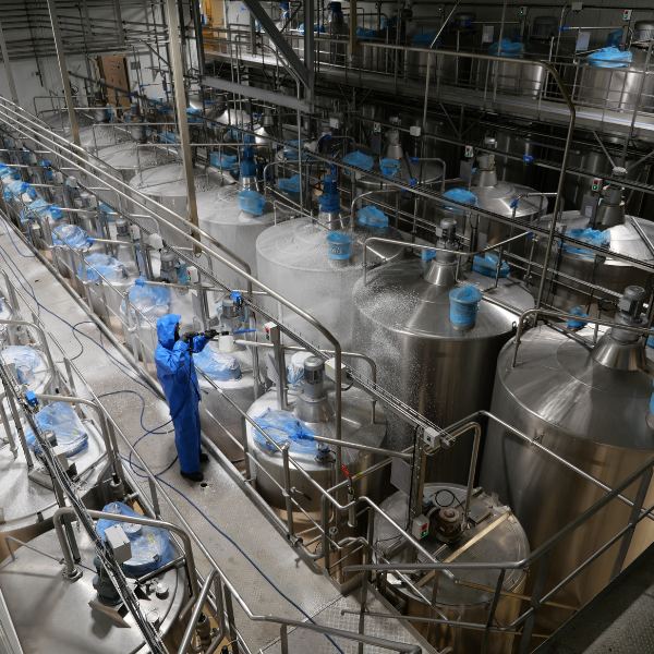 Nettoyage De Cuve Alimentaire