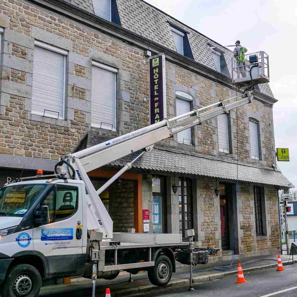 nettoyage d'enseigne